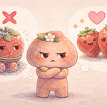 <b>냉동</b>딸기를 좋아하냐고?