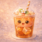 <b>냉동</b>복숭아야,아이스티가 되었어