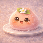 냉동복숭아야,복숭아<b>모찌</b> 했어.봐줘