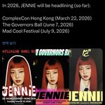 제니는 이제 솔로로도 <b>헤드라이너</b> 입지네 ㄷㄷ