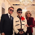 지디 프랑스 <b>대통령</b> 내외랑 쓰리샷 ㄷㅂ