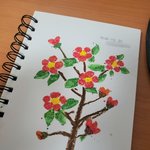 <b>동백꽃</b> 그렸어