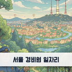 [취업] 아파트<b>경비</b> 구직정보