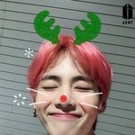방탄 X-MAS 오피셜 팬클럽 포토 <b>뷔</b>