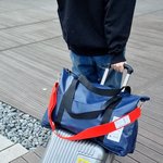 짐이 많을 때는 여행용 보스턴백 하나로 정리되는 게 확실히 편한...