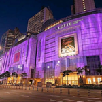 광화문 <b>주변</b> 보랏빛