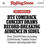 방탄 롤링스톤 외신 평론가 <b>폭로</b> 파묘됨