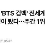 [드루와] 방탄 <b>넷플</b> 3억명 봤다는것도 구라네