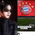 바이에른 뮌헨 <b>공개</b>에 언급된 방탄 뷔