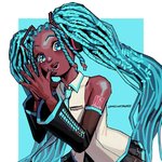 일본 캐릭터들 흑인으로 그리는거 걍 못생기지않음?