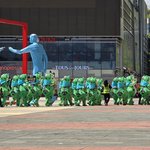 노상 홍보중인 언차일드(<b>스테이씨</b> 하이업)