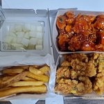 치킨 왔다