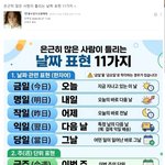 은근히 많은 사람이 틀리는 날짜 <b>표현</b> 11가지
