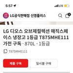 물먹는 하마 냉장고 고민