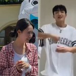 지예은바타, 공개 열애 후 첫 투샷…"커플룩까지" 반응 뜨거워 (+공개연애...