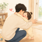 <b>맨날</b> 안고 다니면서