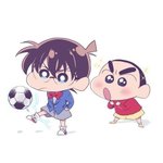 짱구는 못말려×명탐정 <b>코난</b> 팬아트