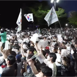 [실시간] <b>재선거</b> 연호하는 국민들