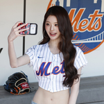 장원영 미국 <b>뉴욕</b> 시티필드에서 열린 <b>뉴욕</b> 메츠 vs LA 다저스...