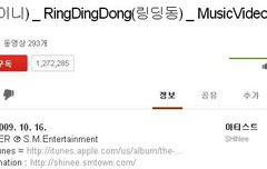 샤이니 링딩동 유툽조횟수 4200만 넘었다