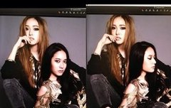 제시카가 웨이보에 올린 말이 안 나오는 정자매 화보?? 