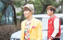 출근길 화보 돋는 샤이니 직찍