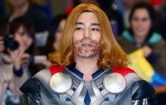 슈퍼주니어의 공항 코스프레 모음