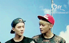 타어랑 데훈이랑