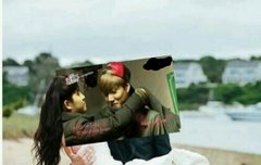 둘이뽀뽀할기세