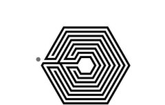 엑소 이번에 새로운로고떳당 ㅠㅠㅠ