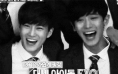 수호랑 찬열이랑ㅋㅋ