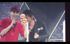 찬열이 일본팬미팅 머리봐봐ㅠㅠ