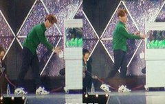 고장난 기계에 대한 루한의행동이랰ㅋㅋ