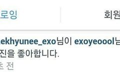 백현이가 인스타에서 좋아요누른것들ㅋㅋㅋㅋ