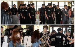 오늘 엠출국때모습!!!