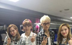 오늘 엑소콘에간 미스에이!!!