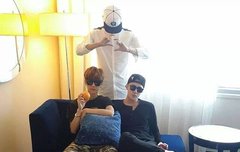 훈이인스타에서 보인 타오의 손동작