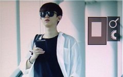 박찬열 다리 진심 얇음;