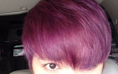 이홍기 머리....