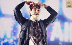 팬사랑 넘치는 샤이니 하트짤