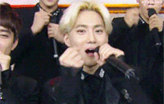 준면이 하트 받구가!!!