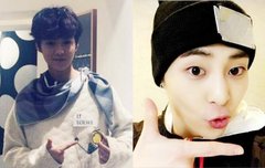 루한과 멤버와의 작은 신호?!