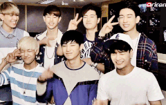 갓세븐 단체사진 풀어요!!