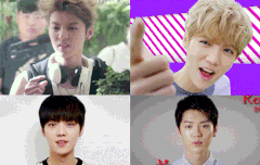  루한이 씹덕 손가락 음짤