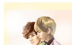 이판의 손이 왜 루한의 xx를?