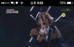 나 멜론으로 시상식보고있는데