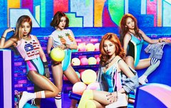복고여신 원더걸스 컴백 화보