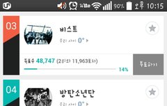 샤월분들 투표 좀 해주셔유