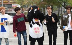 엔플라잉 뮤뱅출근길 모습