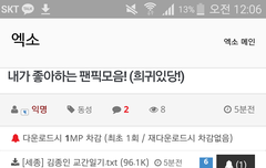 ㅅㅈ ) 교간1기 흔픽이야?